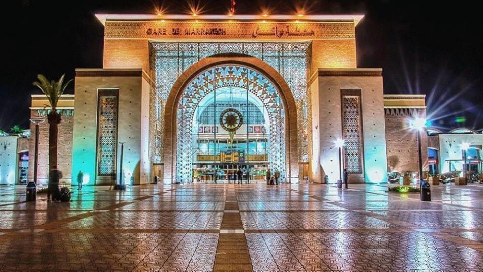 Appartement Nour 5 Marrakech Centre Gueliz Avec Piscine Марракеш Екстер'єр фото